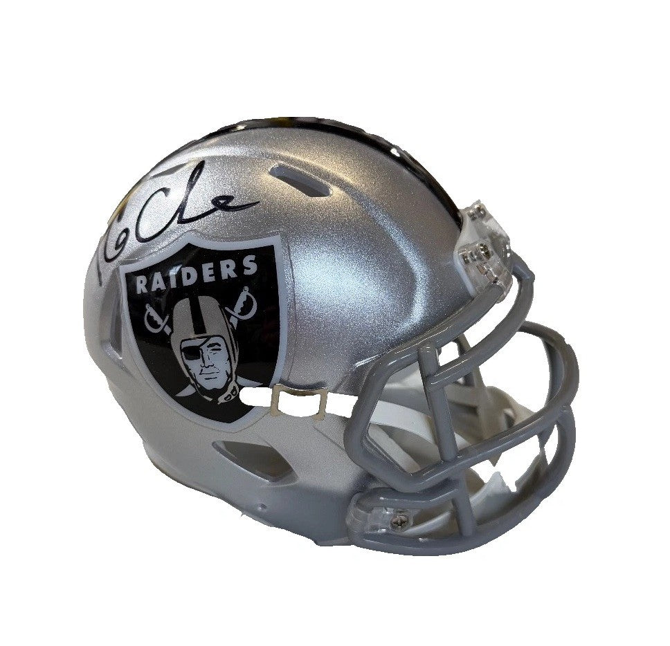 Ice Cube Signed Autographed Oakland Raiders Mini Helmet JSA COA