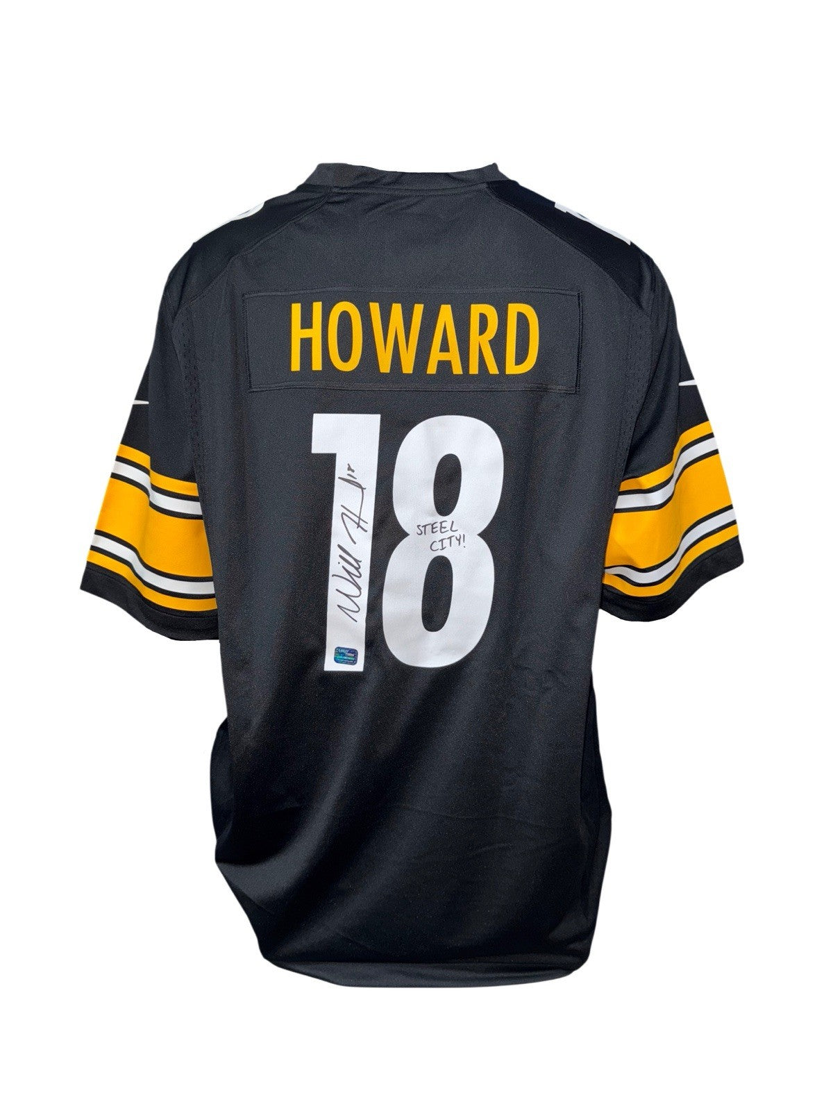 Will Howard Signed Autographed Steelers Nike Jersey PROVA COA