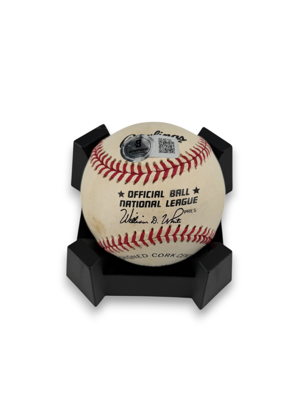Hank Aaron Signed Autographed Baseball BAS COA