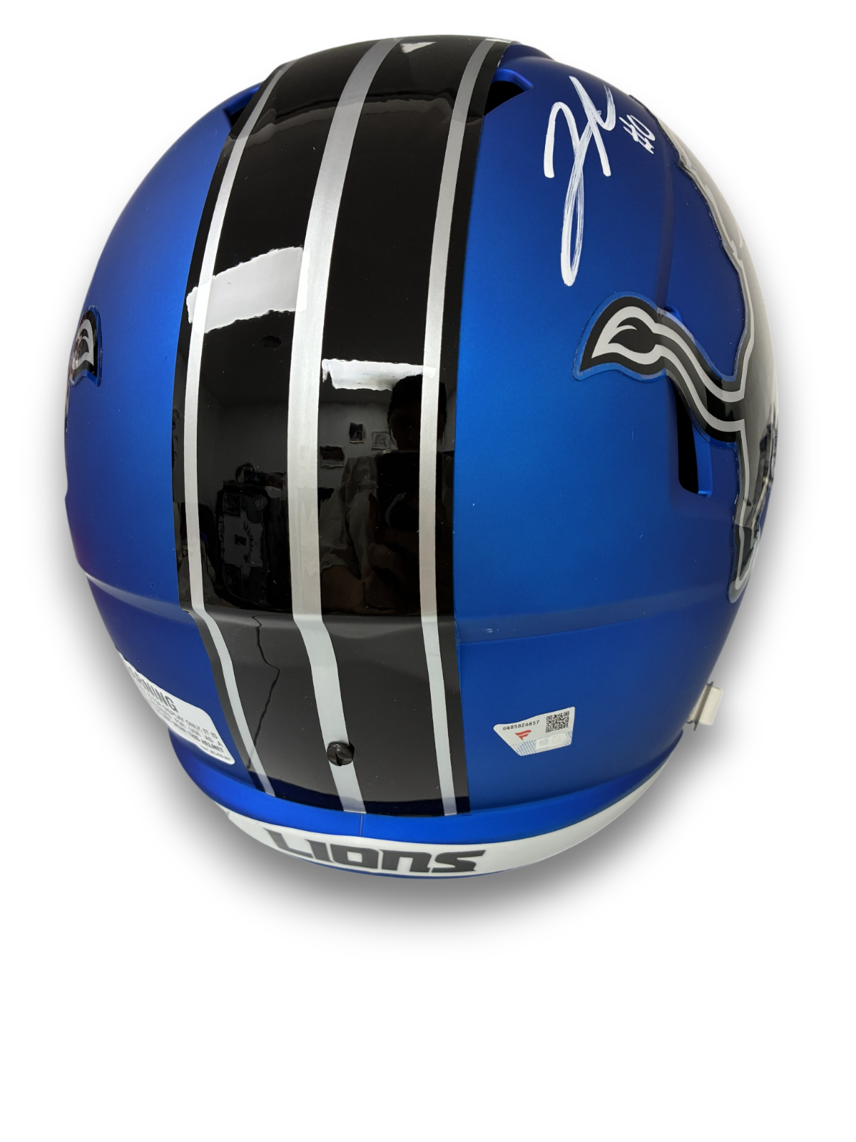 Jahmyr Gibbs Signed Autographed Lions Replica Full Size Helmet Fanatics