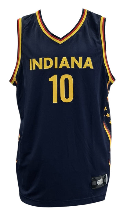 Lexie Hull Signed Autographed Indiana Fever Fanatics Fast Break Jersey Swau COA