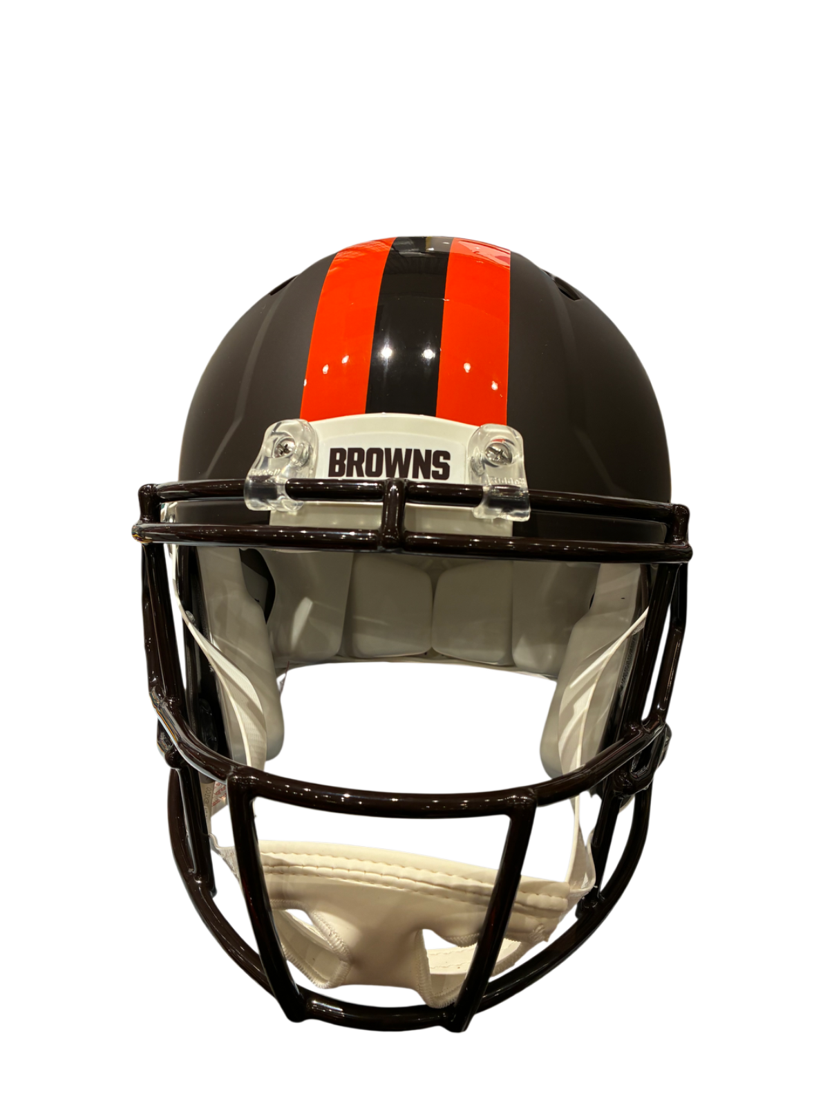 Harold Fannin Jr. Signed Autographed Browns Speed Authentic Helmet Prime Time