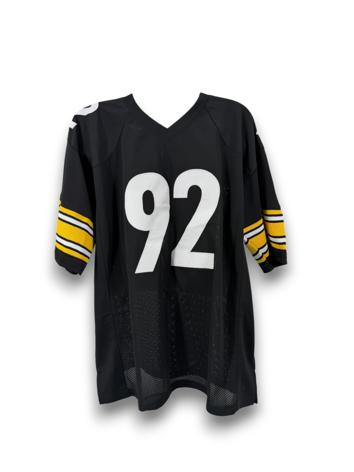 James Harrison Signed Autographed Steelers Custom Jersey Prime Time Witness