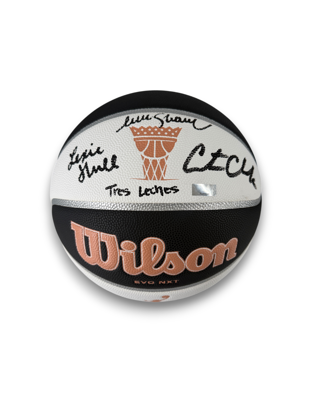 Catlin Clark Lexie Hull Sophie Cunningham Tres Leches Signed Fever Basketball