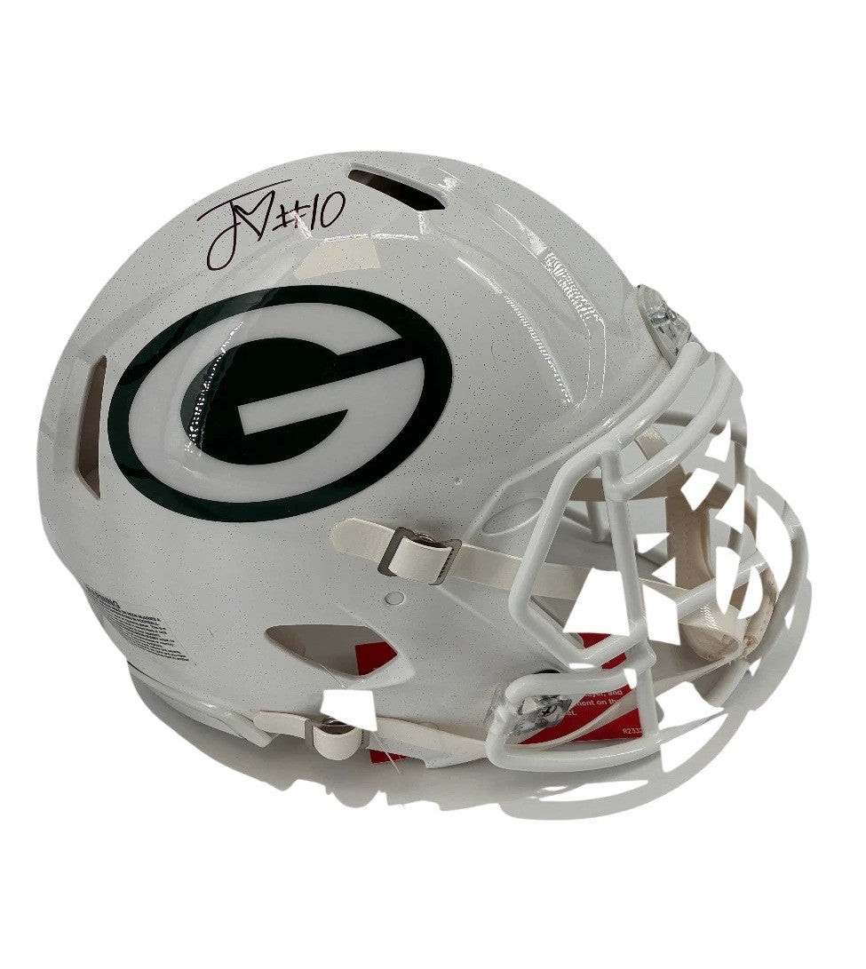 Jordan Love Signed Autographed Authentic Packers Helmet BAS COA