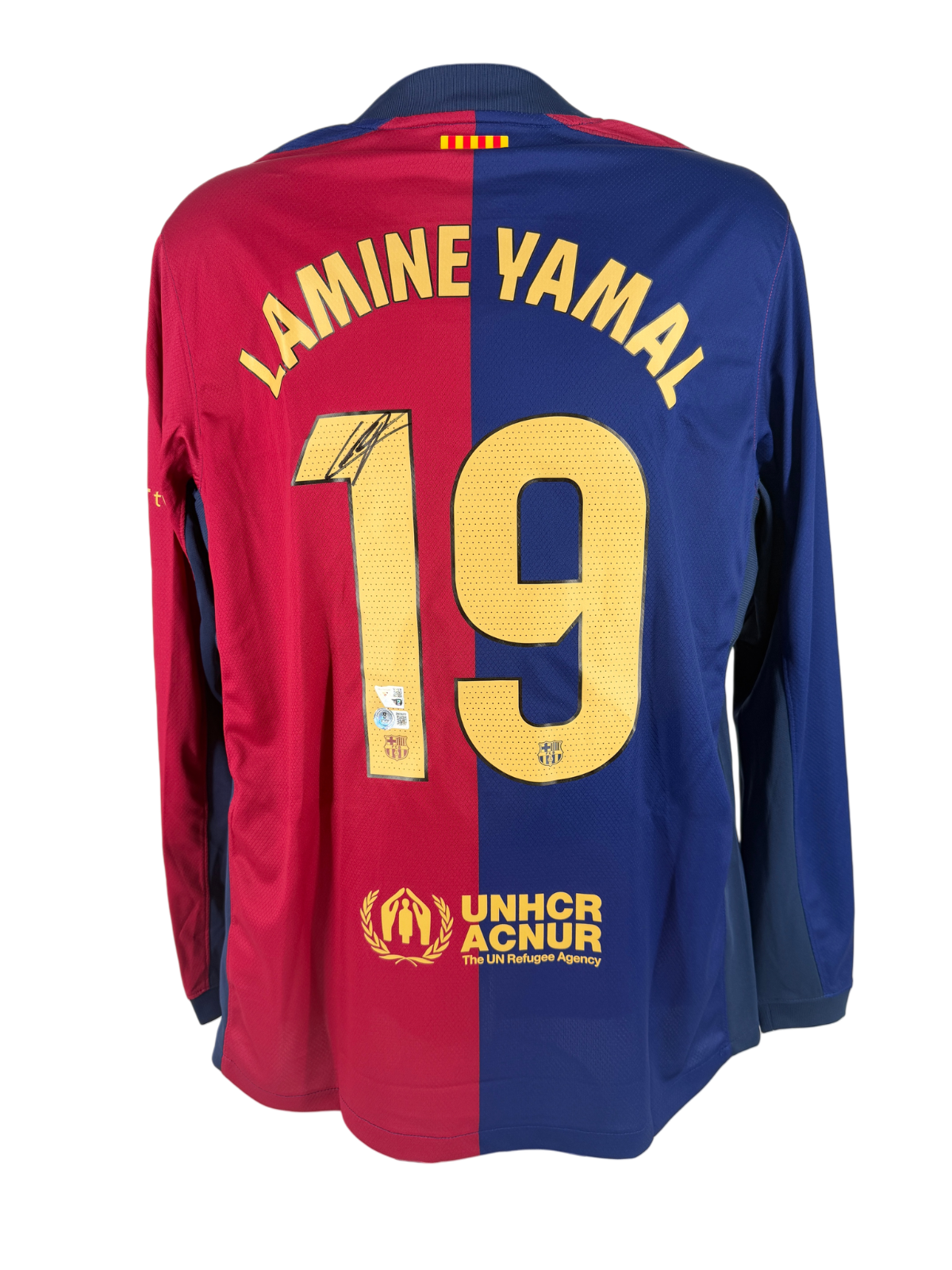Lamine Yamal Signed Autographed Authentic Barcelona Jersey Fanatics/BAS COA