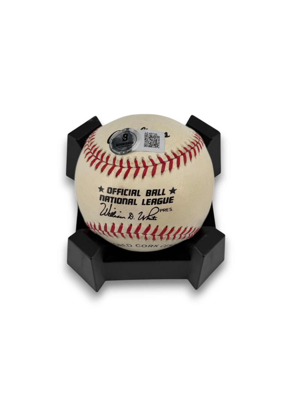 Willie Mays Signed Autographed Baseball BAS COA