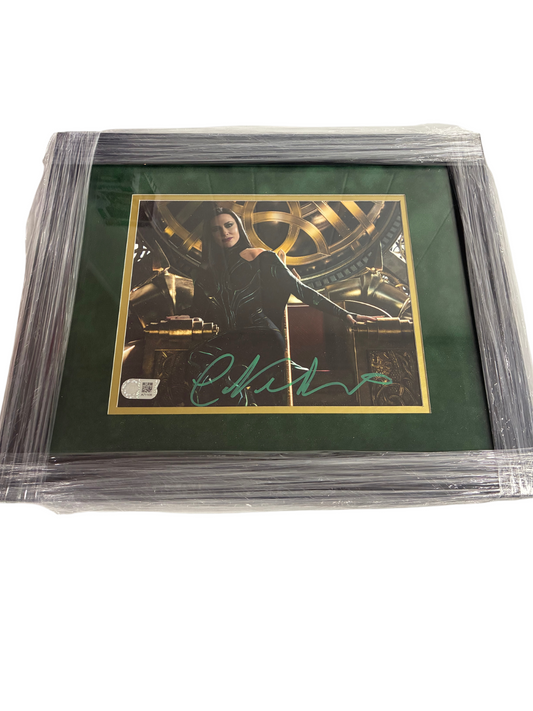 Cate Blanchett Signed Autographed Custom Framed 8x10 Thor Ragnorak Hela SWAU