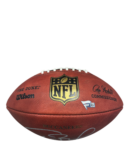 Tom Brady Buccaneers Signed NFL Wilson Duke Pro Football Fanatics Authentic