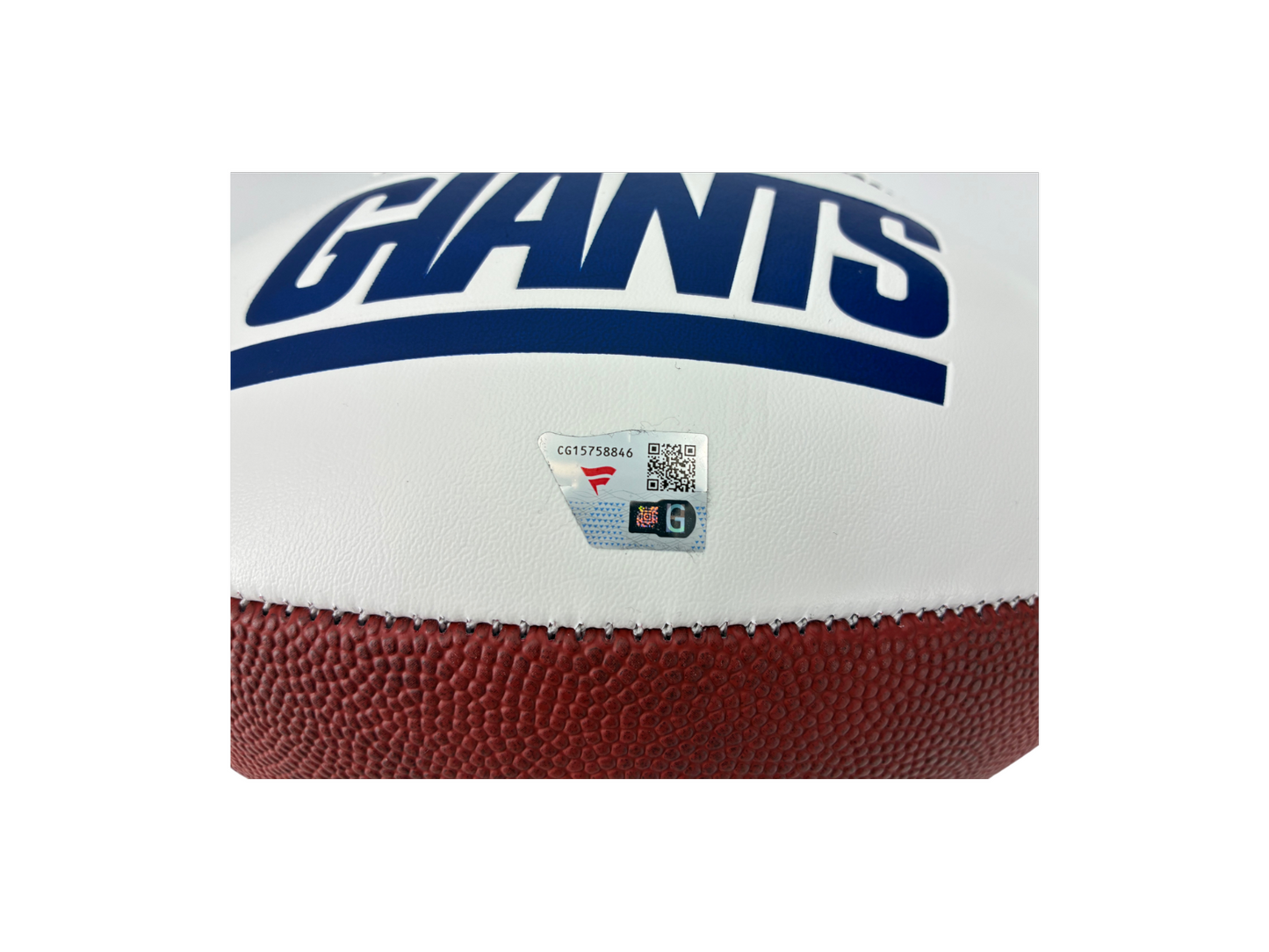 Abdul Carter Signed Autographed Giants Football Fanatics Authentic