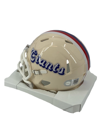 Lawrence Taylor Signed Autographed Giants Retro Mini Helmet SWAU COA