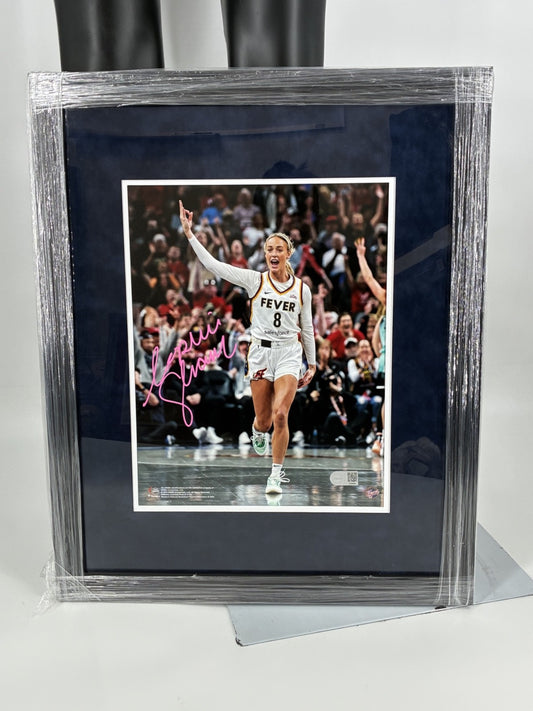 Sophie Cunningham Signed Autographed Fever 11x14 Custom Framed Photo SWAU COA