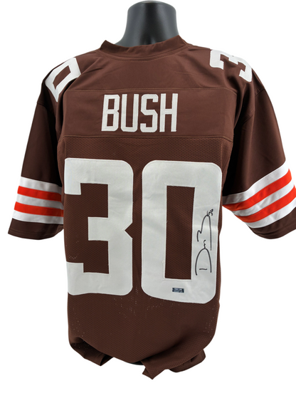 Devin Bush Signed Autographed Browns Custom Jersey Prime Time Witness