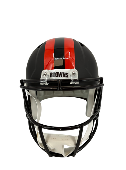 Denzel Ward Signed Autographed Inscribed Browns Replica Helmet Prime Time
