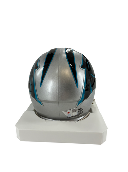 Bryce Young Signed Autographed Panthers Riddell Speed Mini Helmet Fanatics