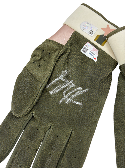 Anthony Rizzo Signed Autographed Yankees 2024 Game Used Batting Gloves Fanatics