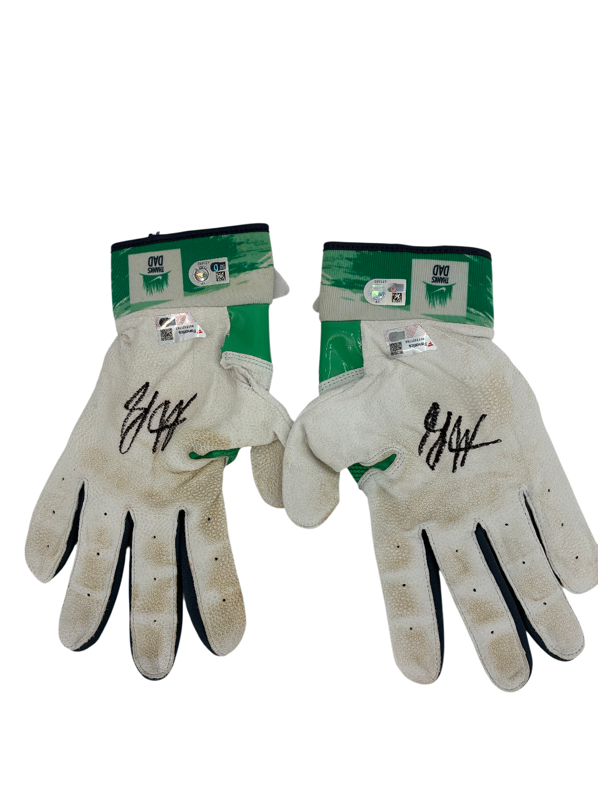 Anthony Rizzo Signed Autographed Yankees 2024 Season Used Gloves Fanatics