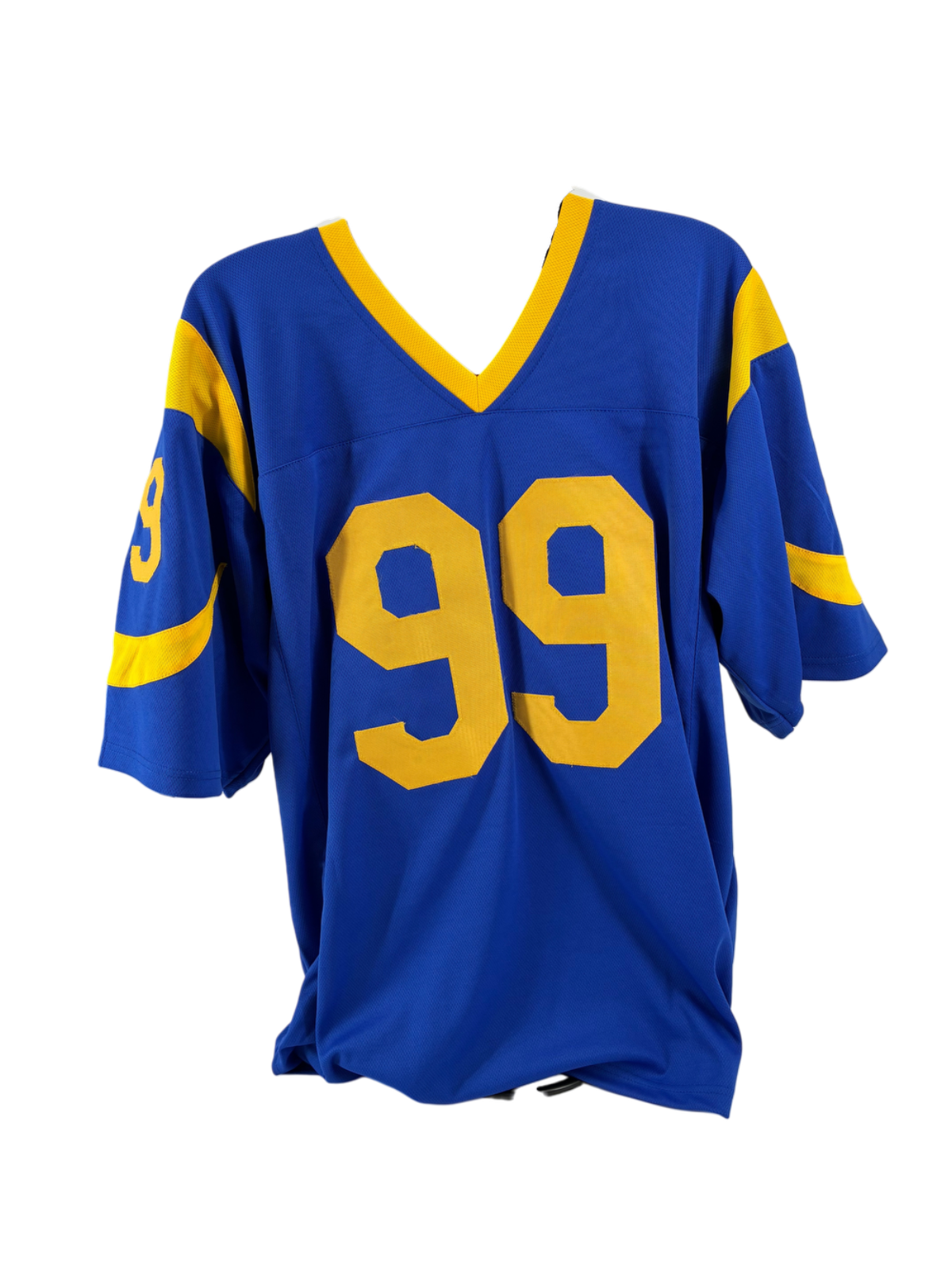 Aaron Donald Signed Autographed Rams Customs Jersey BAS COA