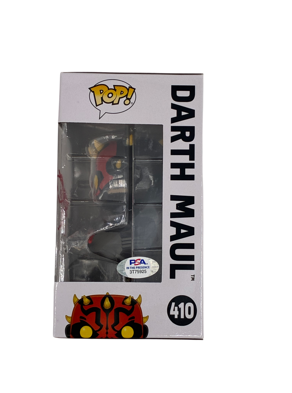 Ray Park Signed Autographed Star Wars Darth Maul Funk Pop 410 PSA COA
