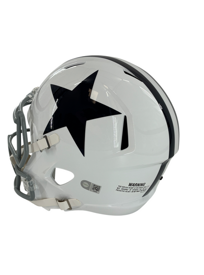 Terrell Owens Signed Autographed Cowboys Speed Replica FS Helmet SWAU COA