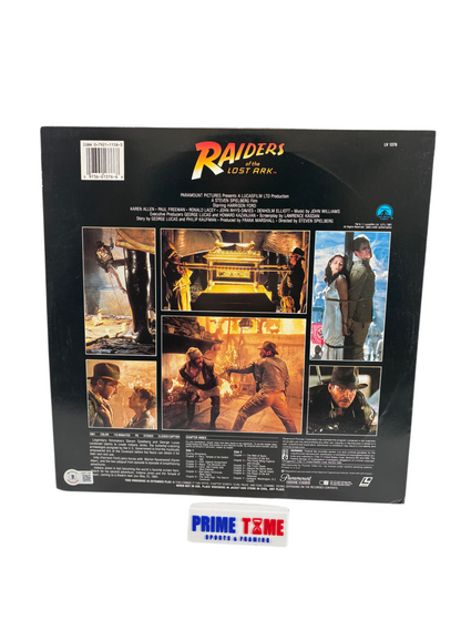 Harrison Ford Signed Autographed Raiders of the Lost Ark Signed Album Sleeve BAS