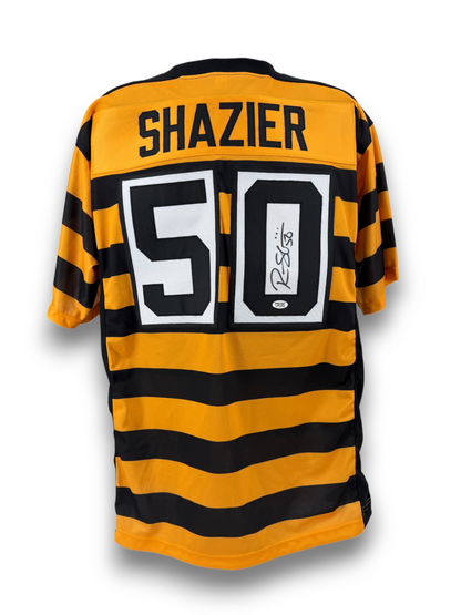 Ryan Shazier Signed Autographed Steelers Custom Stripe Jersey Prime Time Witness