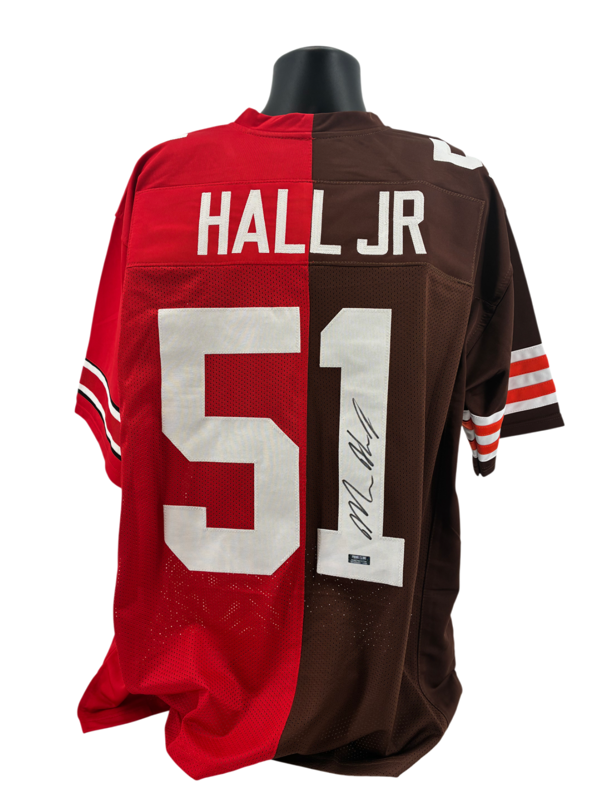 Micheal Hall Jr Signed Autographed Browns Buckeyes Custom Jersey Prime Time COA