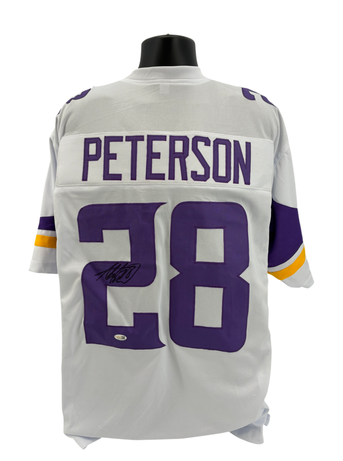 Adrian Peterson Signed Autographed Vikings Custom Jersey JSA COA