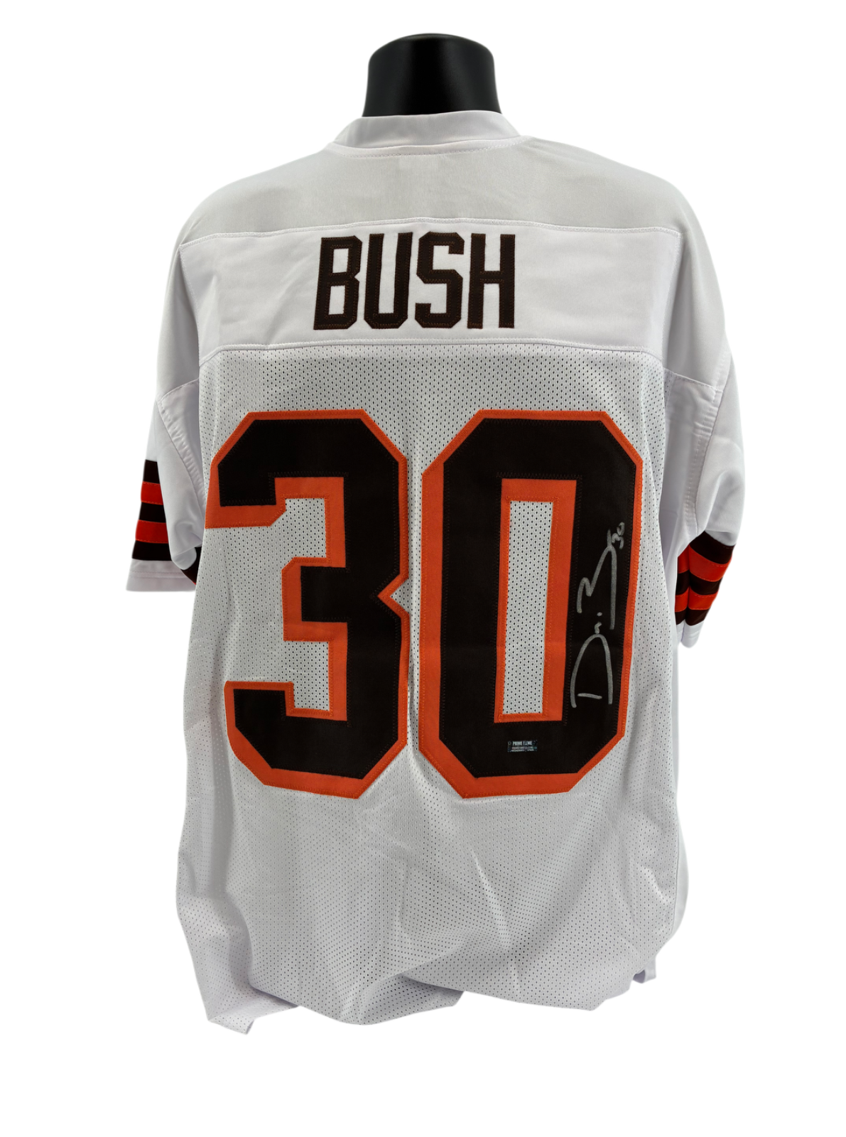 Devin Bush Signed Autographed Browns Custom Jersey Prime Time Witness