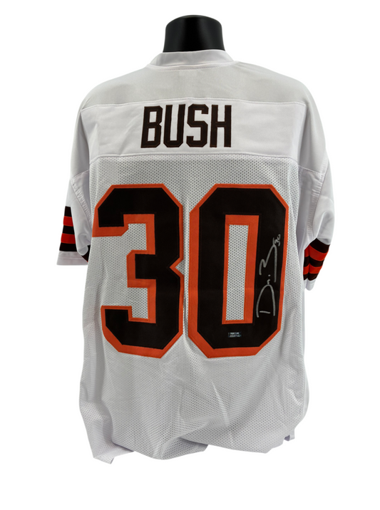 Devin Bush Signed Autographed Browns Custom Jersey Prime Time Witness