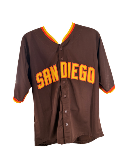 Steve Garvey Signed Autographed Padres Custom Jersey Prime Time Witness