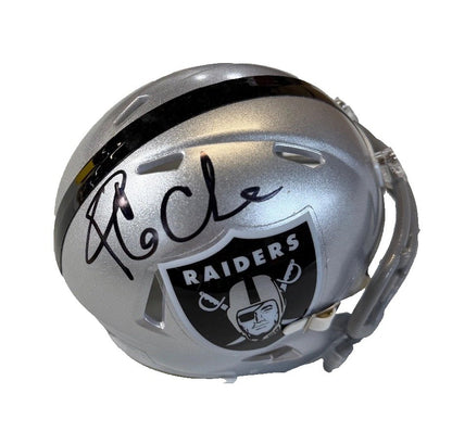 Ice Cube Signed Autographed Oakland Raiders Mini Helmet JSA COA