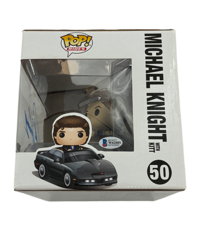 David Hasselhoff Signed Autographed Knight Rider Funk Pop BAS/Fanatics COA