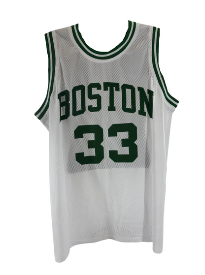 Larry Bird Signed Autographed Celtics Custom Jersey BAS COA