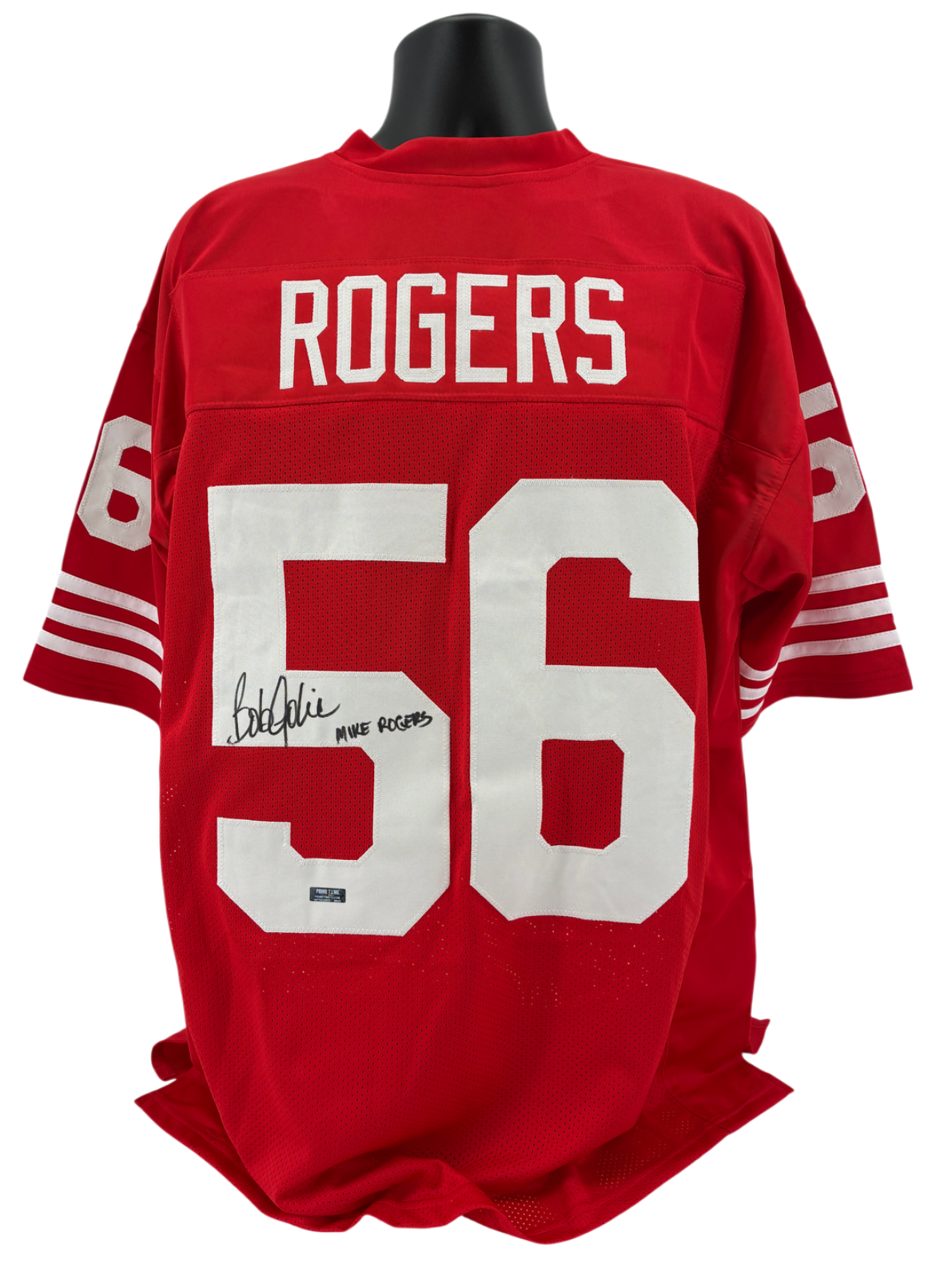 Bob Golic Signed Custom Raiders Jersey BAS COA. Def. Tackle