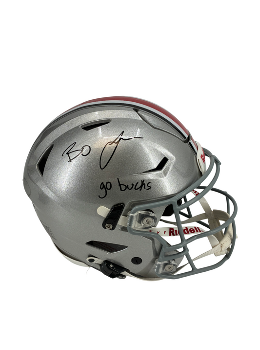 Bo Jackson Signed Autographed Buckeyes FS Speed Flex Helmet Prime Time Witness