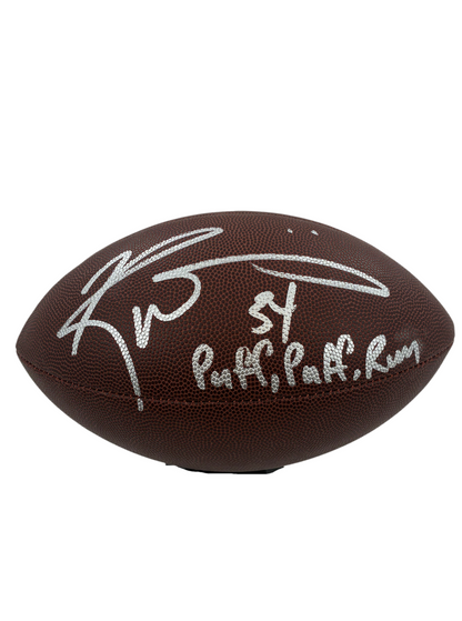 Ricky Williams Signed Autographed Inscribed Wilson Football SWAU COA
