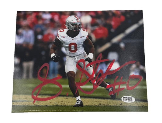 Sonny Styles Signed Autographed Buckeyes 8x10 Photo Prime Time Witness