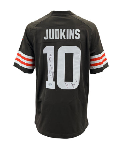 Quinshon Judkins Signed Autographed Browns Authentic Nike Jersey Swau COA