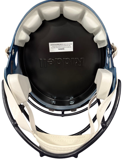 Jaxson Smith Njigba Signed Autographed Seahawks Full Size Helmet Fanatics COA