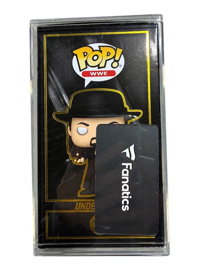 Undertaker WWE Signed #144 Fanatics Exclusive Hall of Fame Funko Pop! Figurine