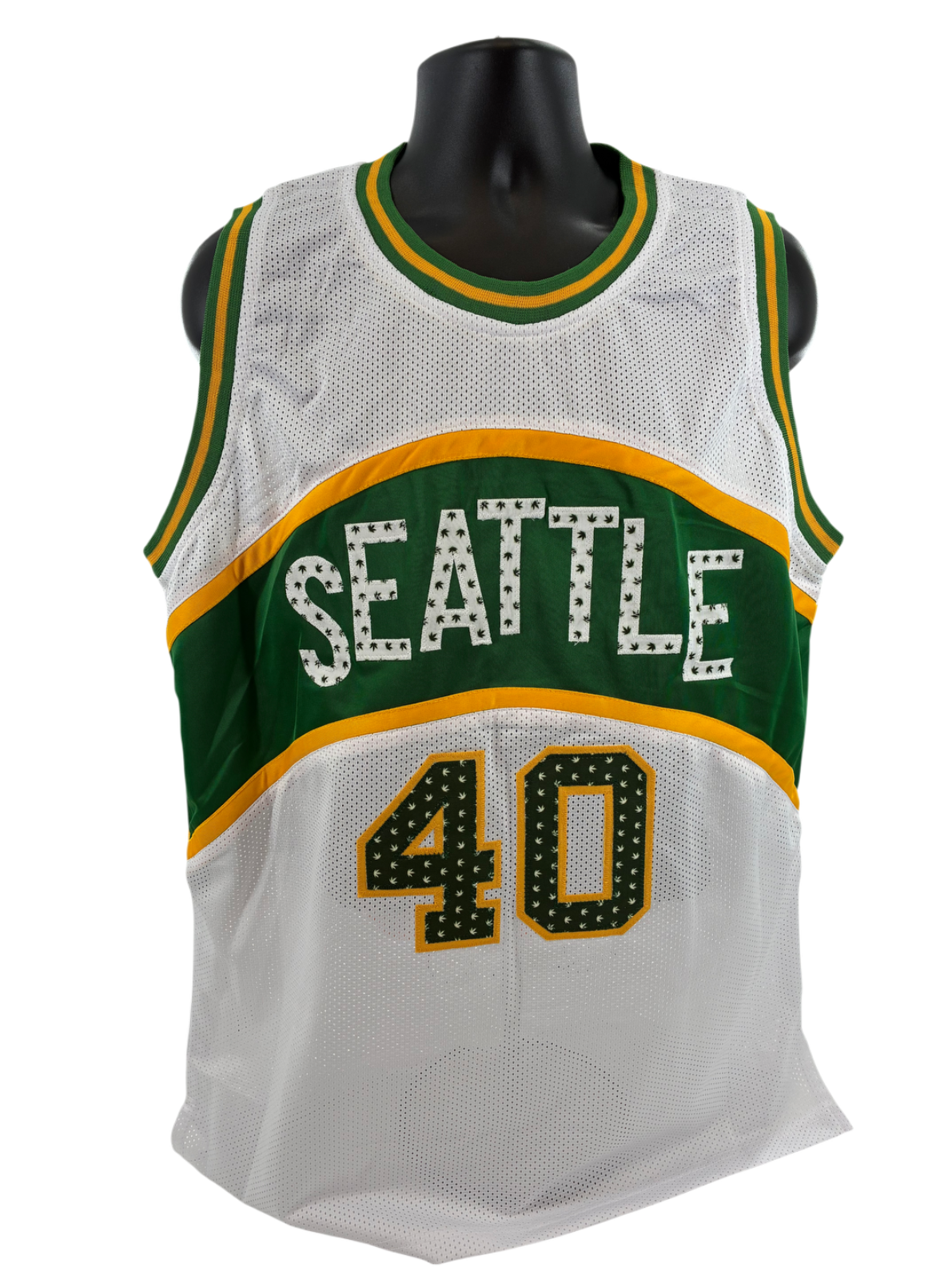 Shawn Kemp Signed Autographed Supersonics Custom Jersey SWAU COA