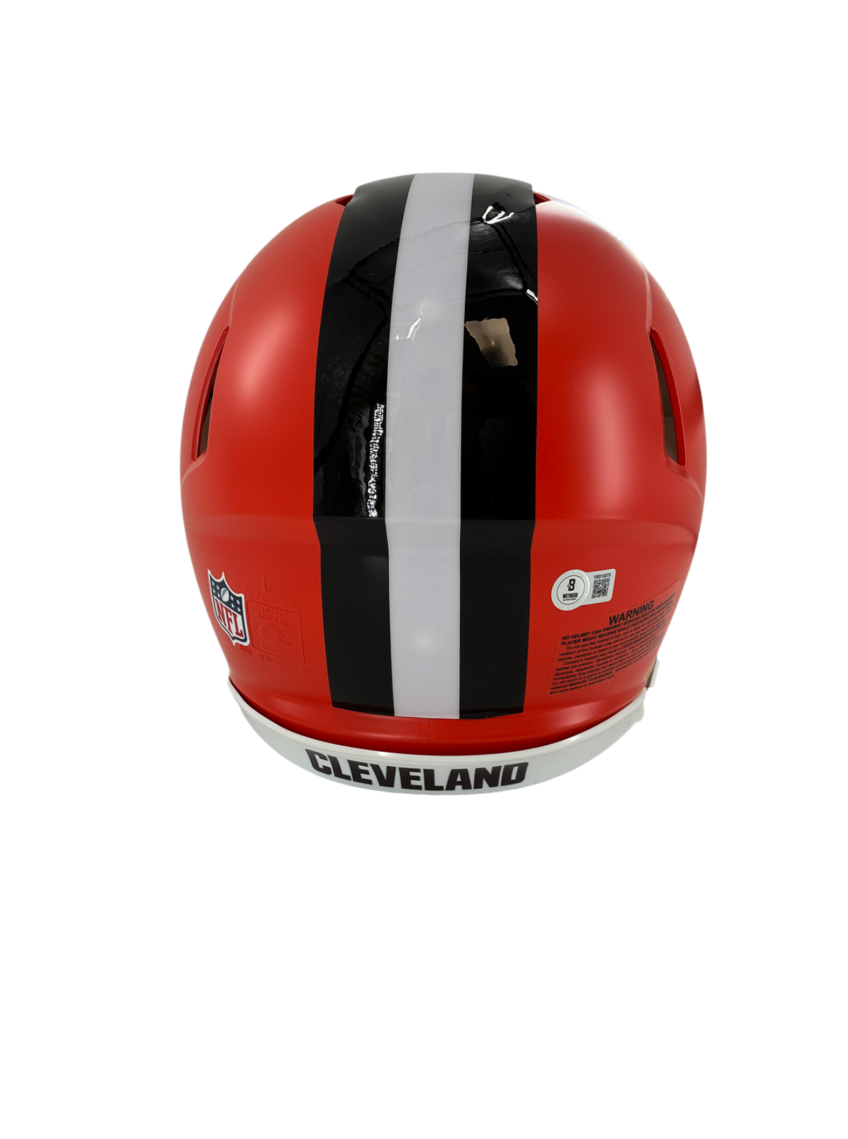 Myles Garrett Signed Autographed Browns Full Size Speed Flex Helmet BAS COA