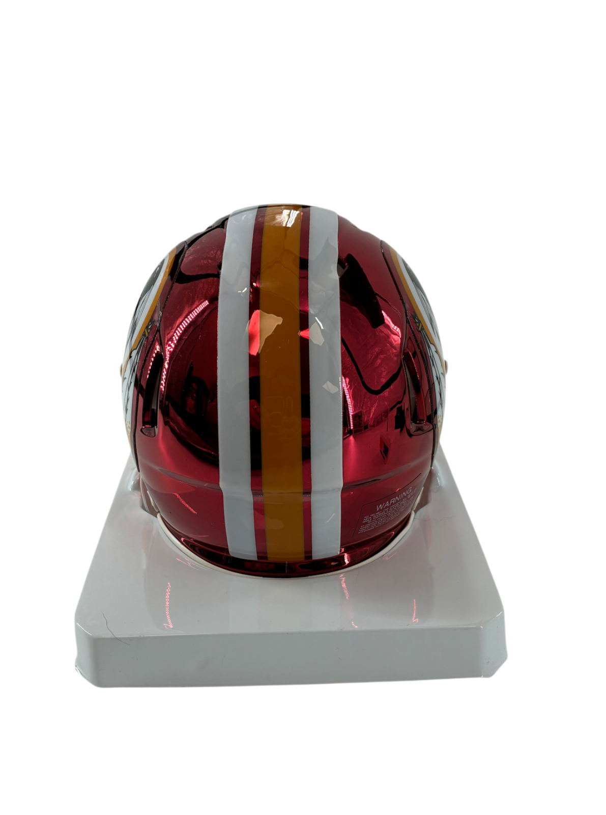 Washington Redskins Chrome Speed Mini Helmet New In Box