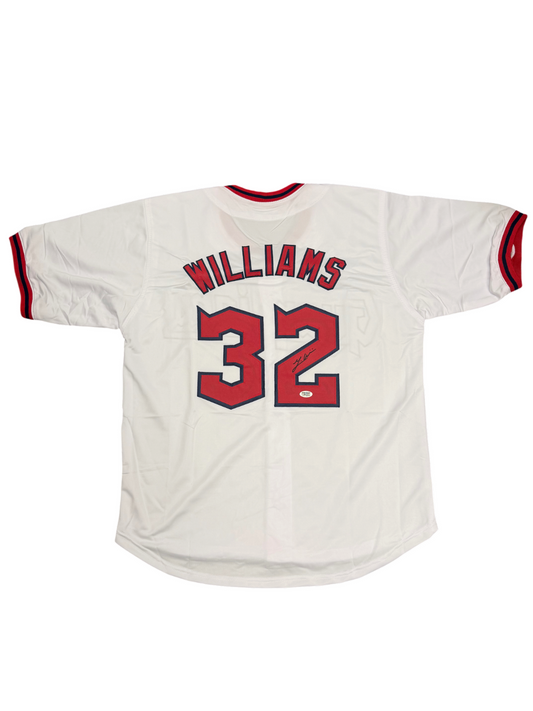 Gavin Williams Signed Autographed Guardians Custom White Jersey Prime Time COA