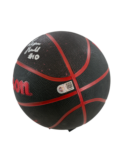 Sophie Cunningham Lexie Hull Signed Autographed Fever Basketball SWAU COA