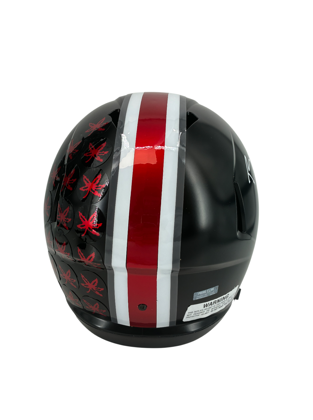 Bo Jackson Signed Autographed Bo Knows  Buckeyes FS Helmet Prime Time Witness