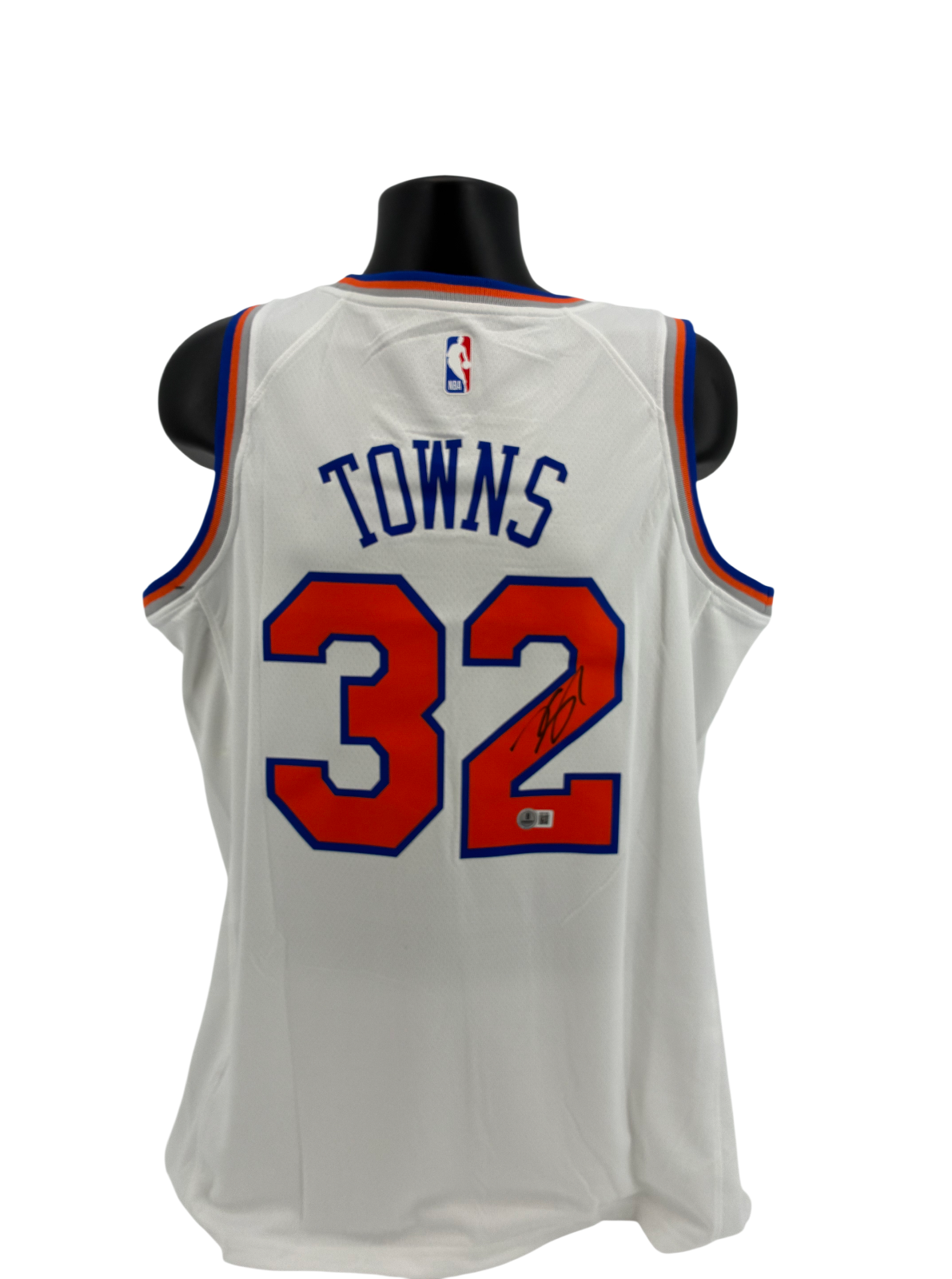 Karl-Anthony Towns Signed Autographed Knicks Nike Jersey BAS COA