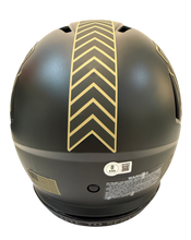 Load image into Gallery viewer, Quinshon Judkins Signed Autographed Cleveland Browns Authentic Speed Salute To Service Helmet Beckett COA