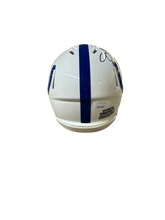 Load image into Gallery viewer, Indianapolis Colts Joe Flacco Hand Signed Autographed Mini Helmet JSA COA